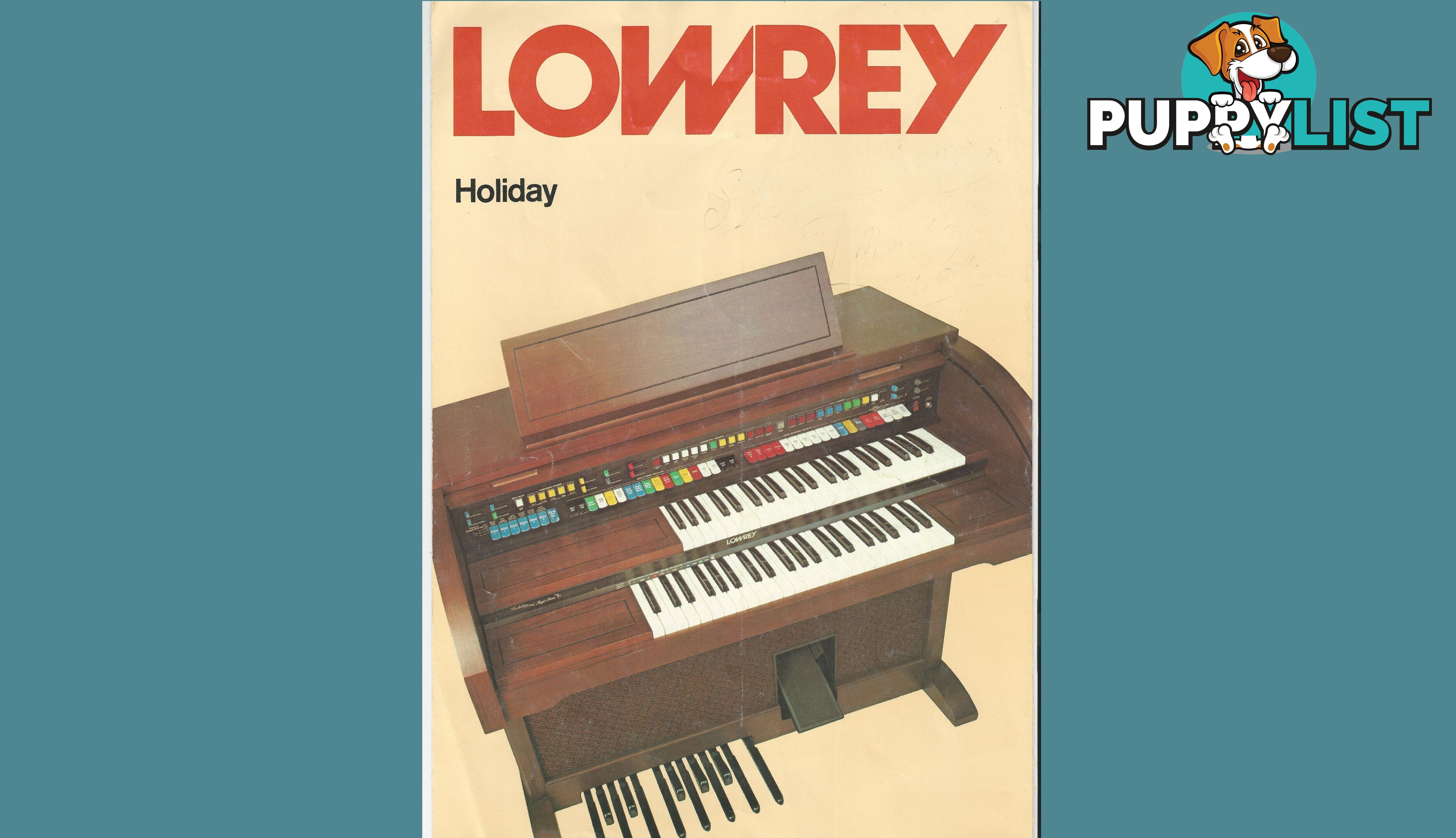 Lowrey Organ ~ Holiday D325