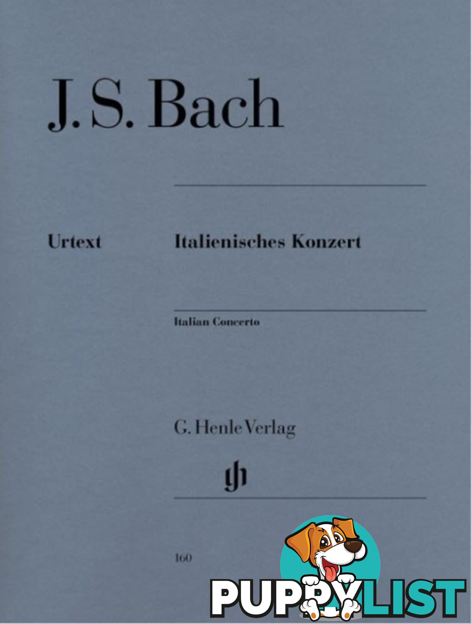 JS Bach - Italian Concerto BWV 971 HN160