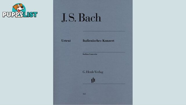 JS Bach - Italian Concerto BWV 971 HN160