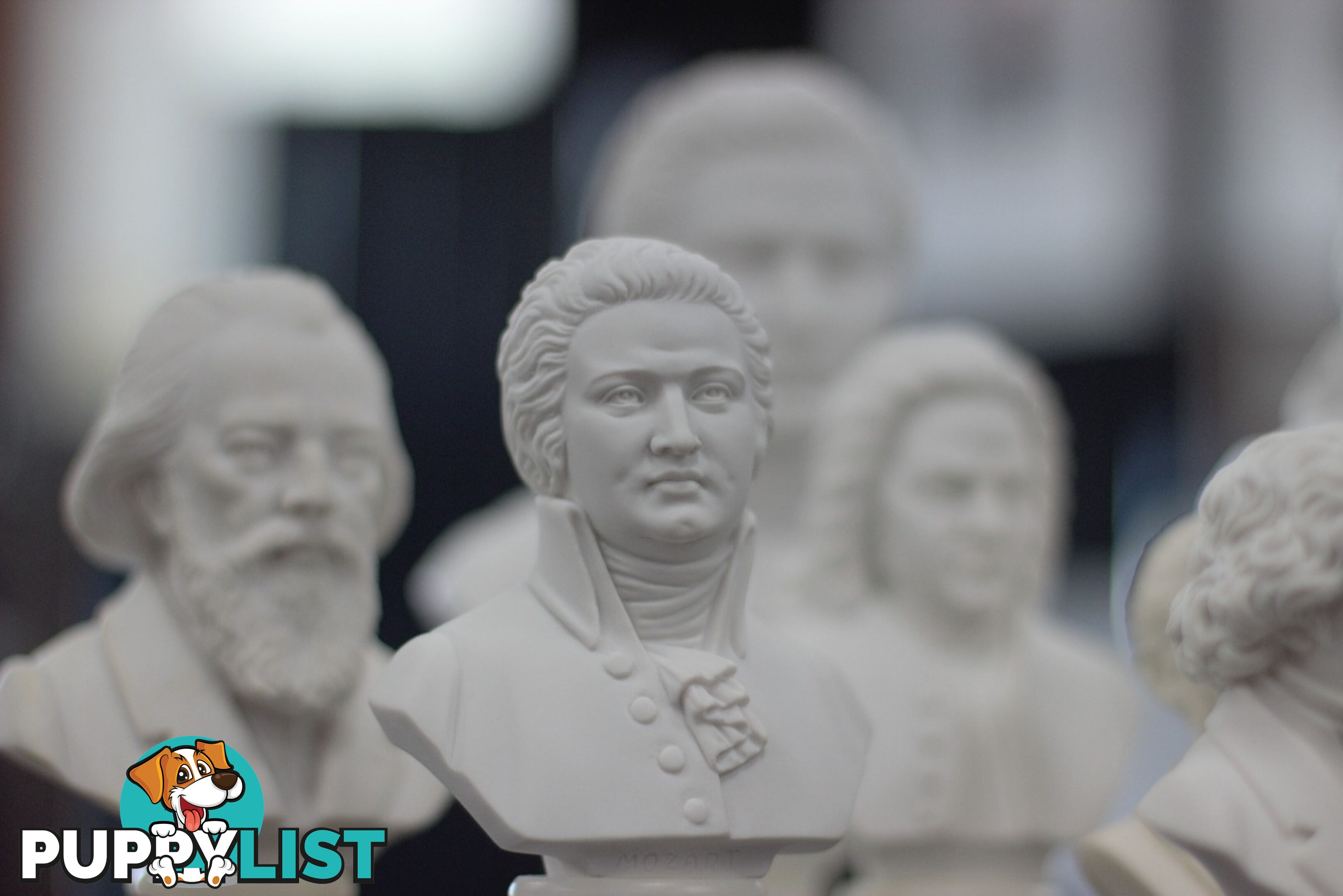 Mozart Bust - 15cm