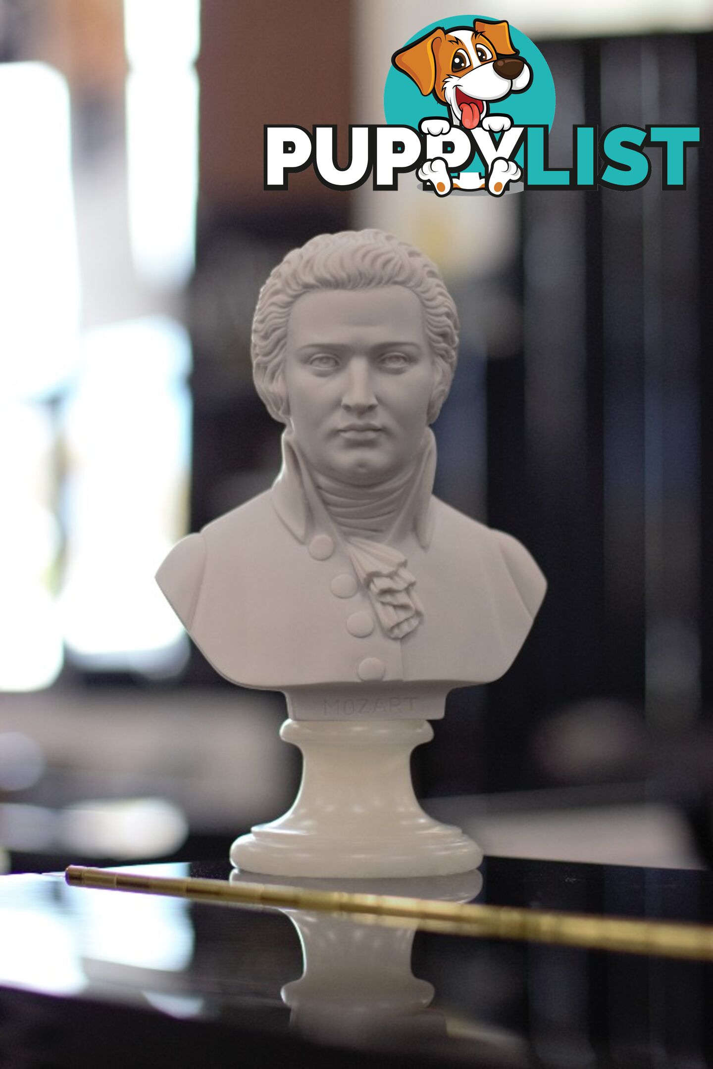 Mozart Bust - 15cm