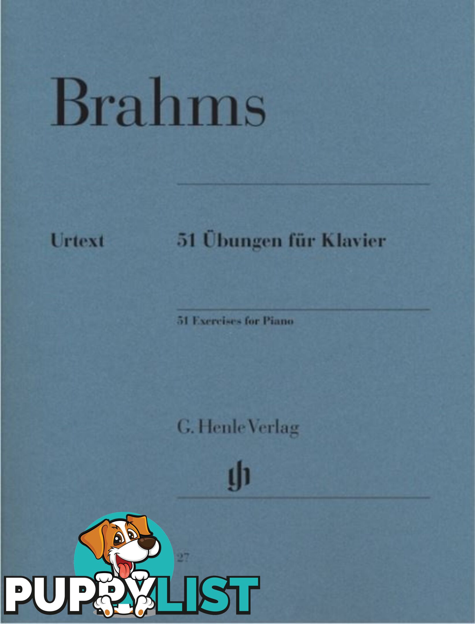 Brahms - 51 Exercises for Piano