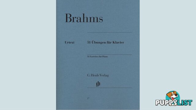 Brahms - 51 Exercises for Piano