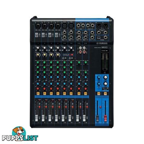 Yamaha MG12 12-Channel Mixing Console PA 