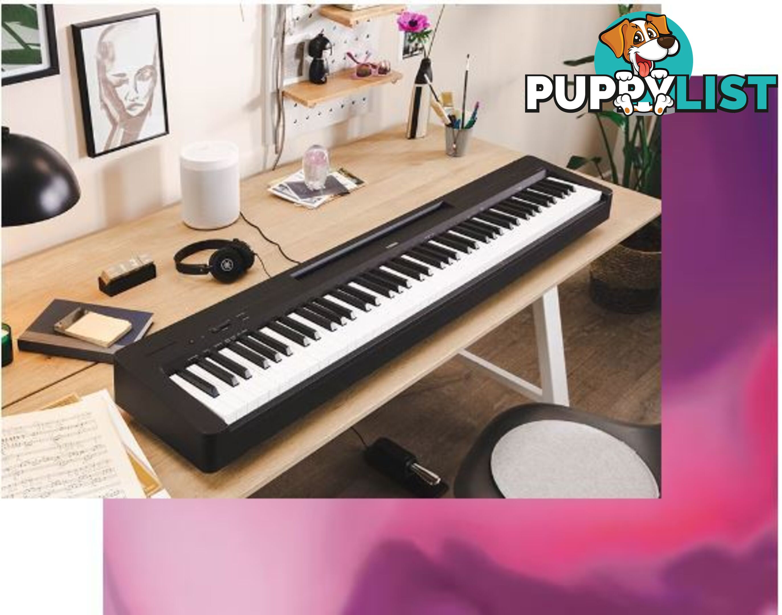 Yamaha P145 Portable Digital Piano