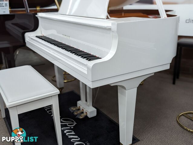 Yamaha GB1K Baby Grand Piano in White ! (Just arrived! And very rare!)