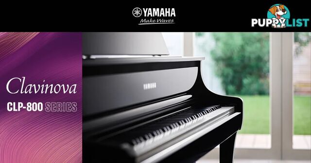 Yamaha Clavinova Digital Piano - CLP825 Dark Rosewood