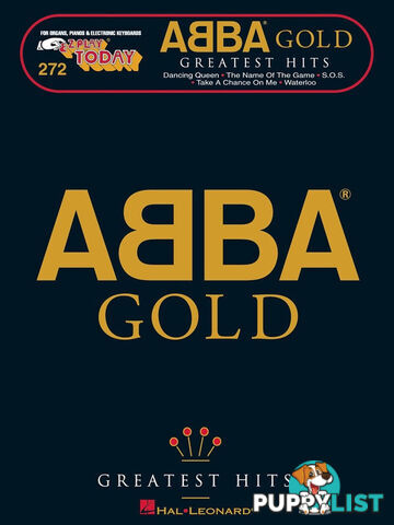 Abba Gold Greatest Hits E-Z Play 272  