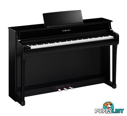 Yamaha Clavinova Digital Piano - CLP835 PE- Polished Ebony with Matching Bench