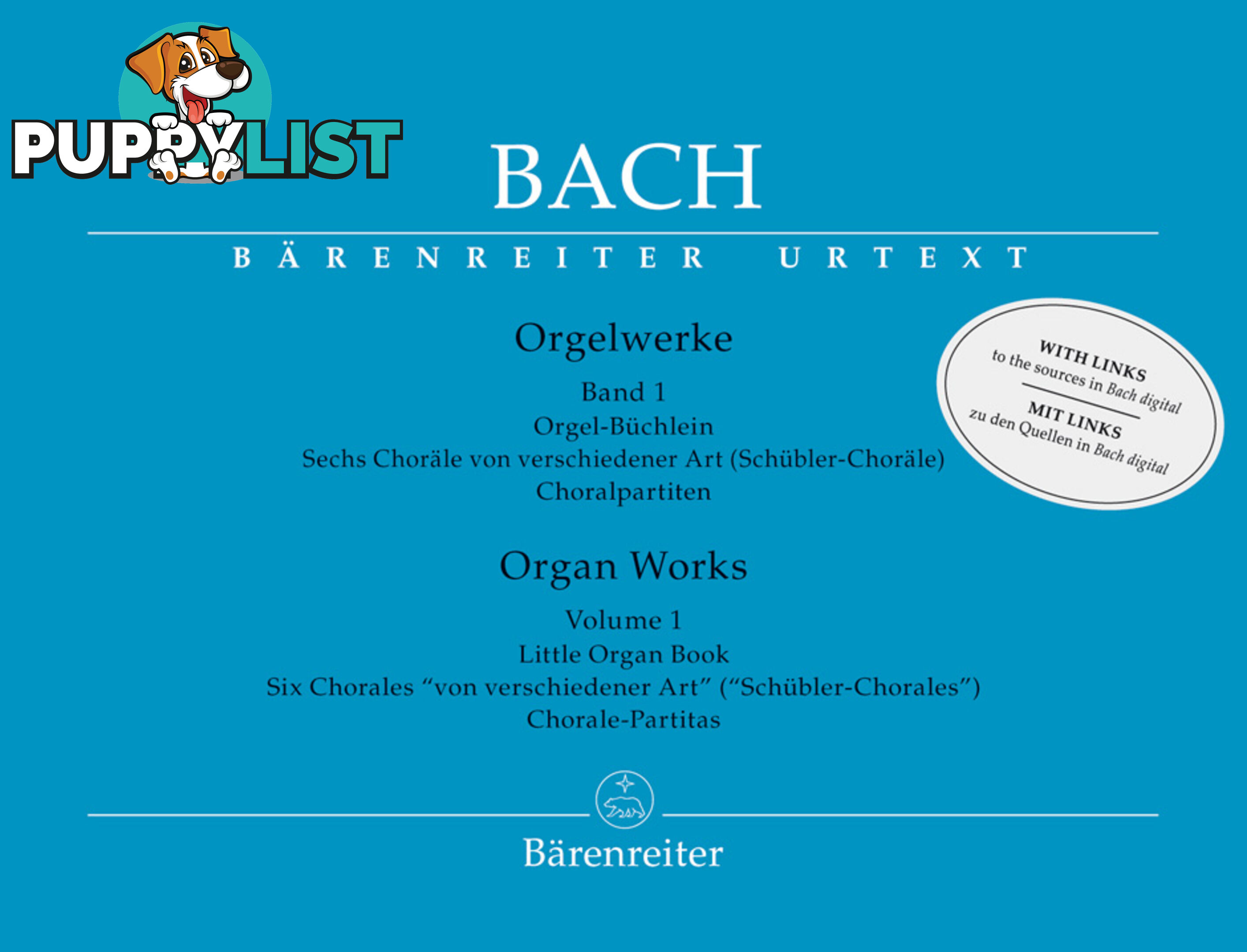 Bach: Organ Works - Volume 1 (Little Organ Book)