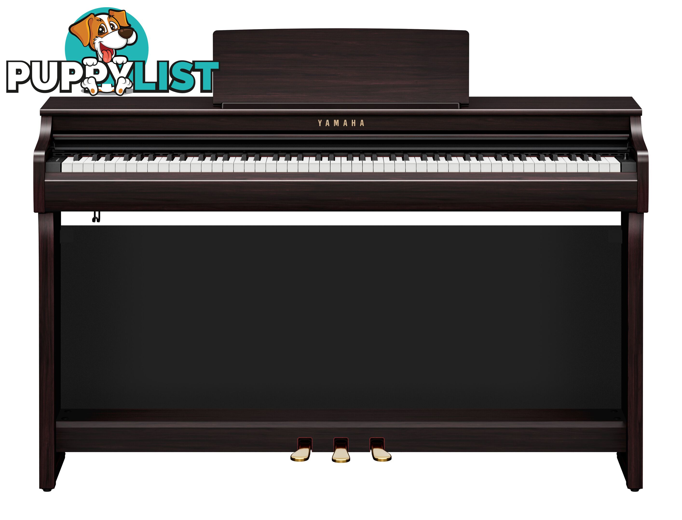 Yamaha Clavinova Digital Piano - CLP825 Polished Ebony with Matching Bench