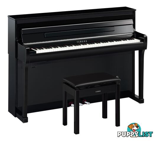 Yamaha Clavinova Digital Piano - CLP885 B-Black Matt with Matching Bench