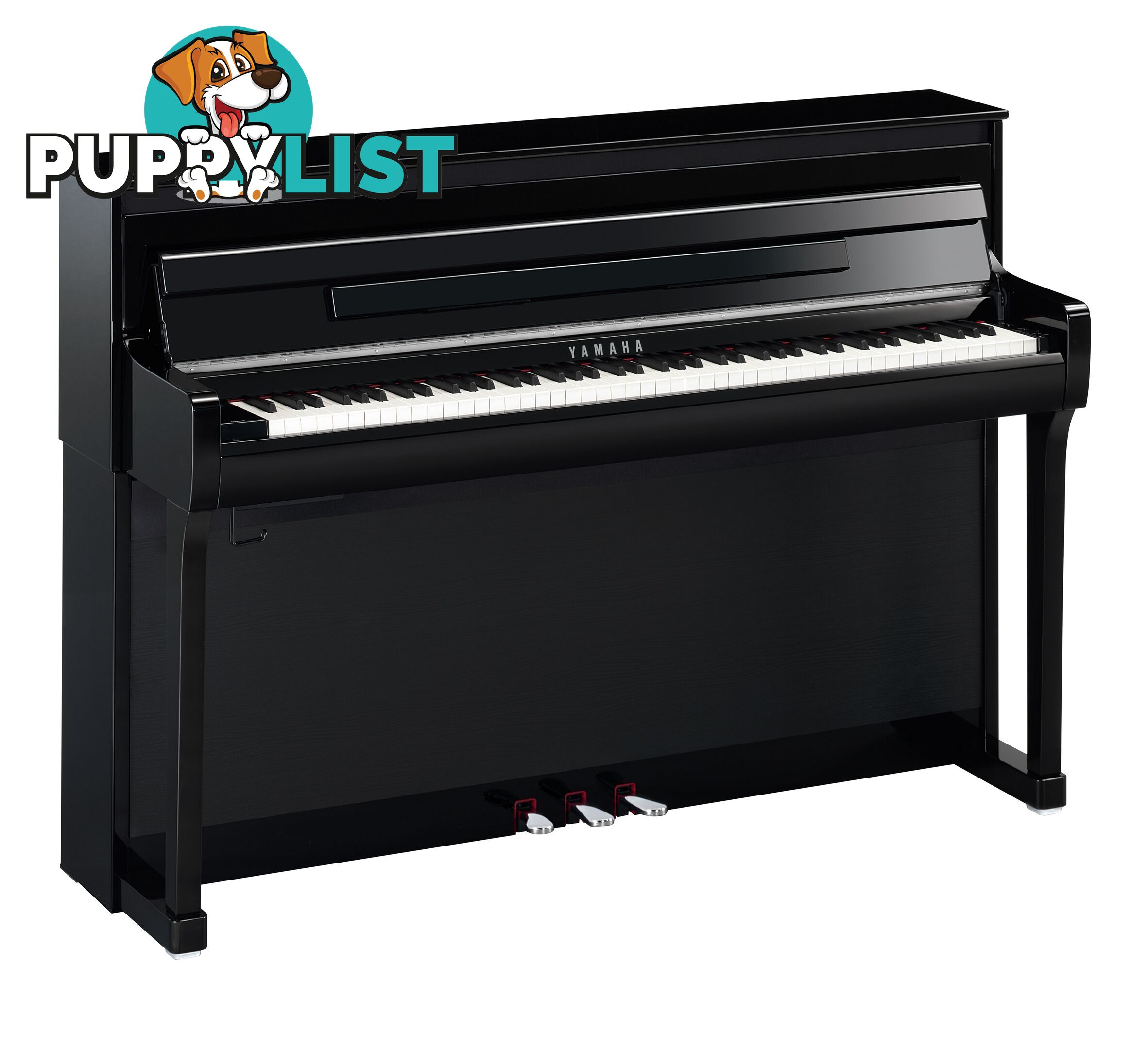 Yamaha Clavinova Digital Piano - CLP885 B-Black Matt with Matching Bench