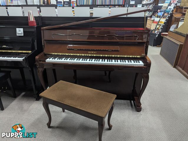 Kawai C107M Upright Piano ? Polished Mahogany Finish