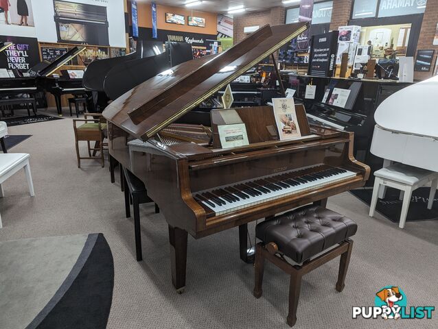 Petrof Model IV 172cm Grand Piano Walnut Polished 1978