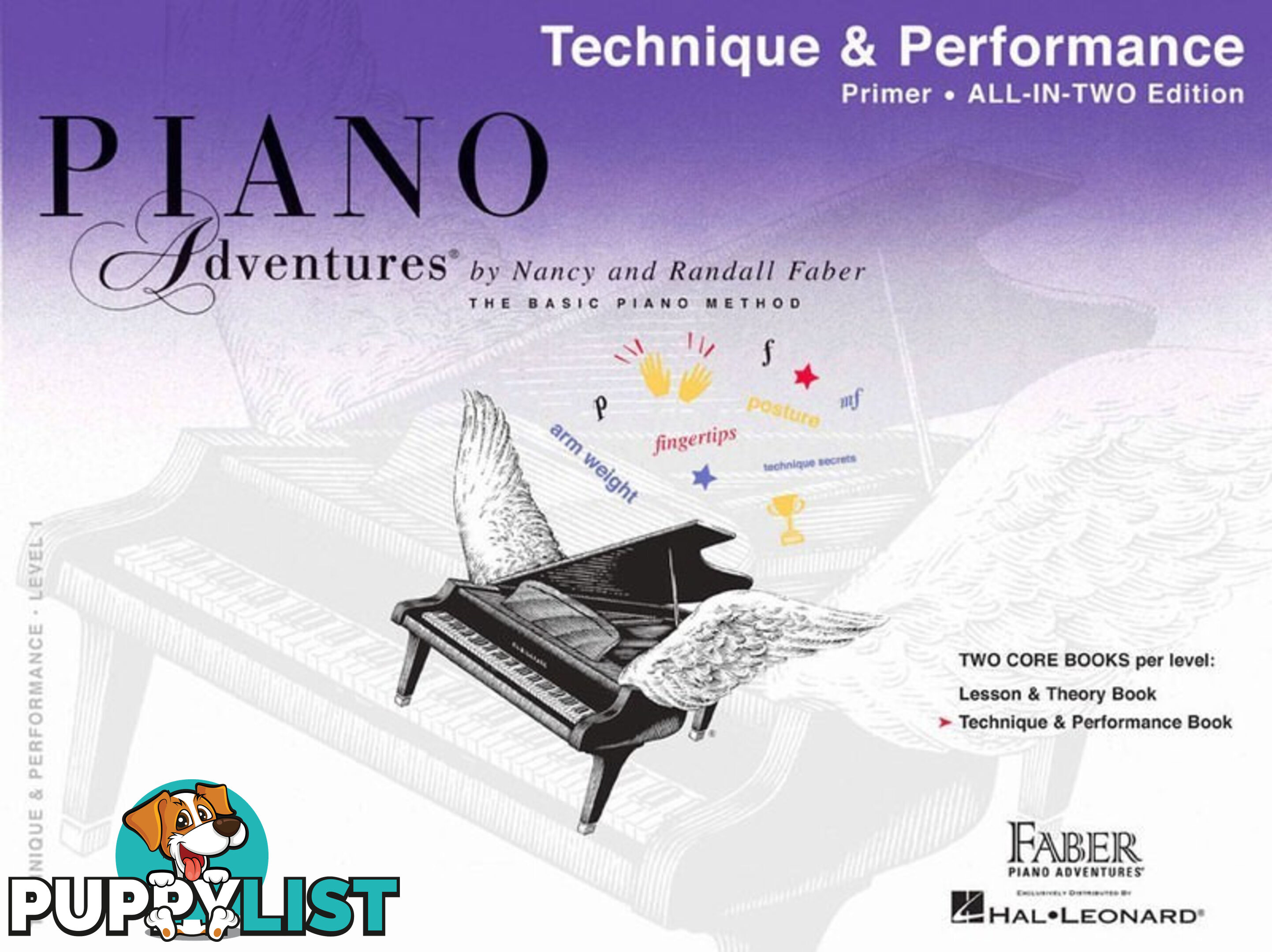 Piano Adventures All-In-Two Primer Level Technique & Performance Book