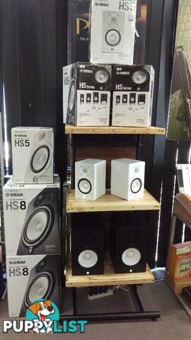 HS5W Powered Studio Monitor (White)