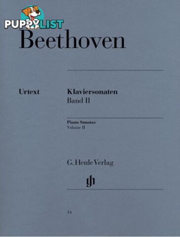 Beethoven - Piano Sonatas, Volume II