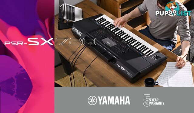 Yamaha Arranger Workstations Keyboard ~The all new PSRSX720