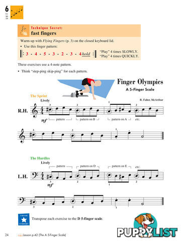 Piano Adventures Level 2A - Technique & Artistry Book