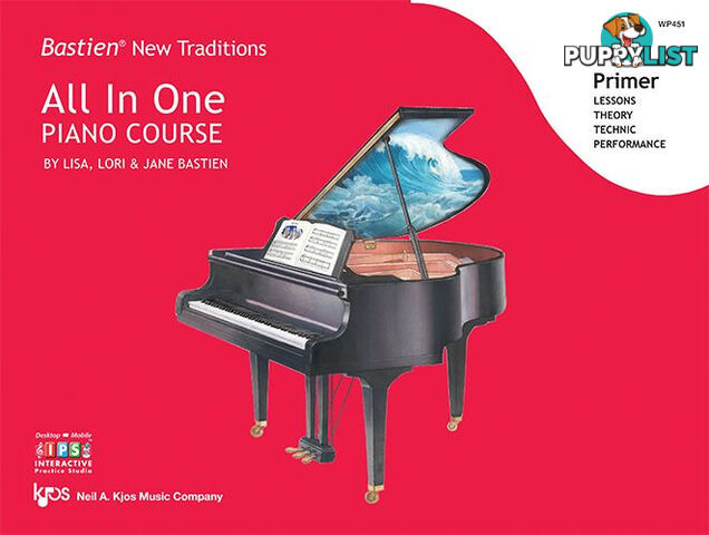 Bastien New Traditions: All In One Piano Course - Primer B