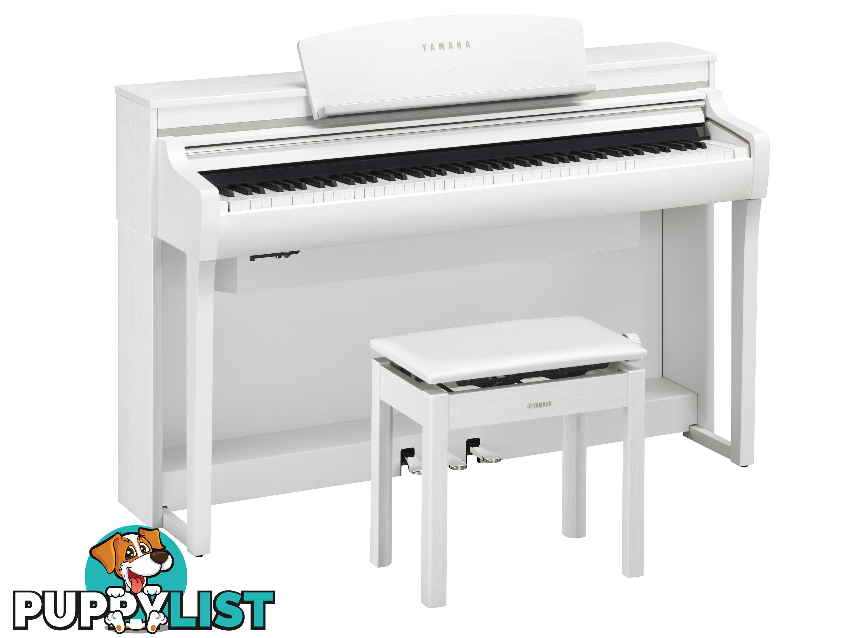 Yamaha Clavinova CSP-275 Digital Piano,  White