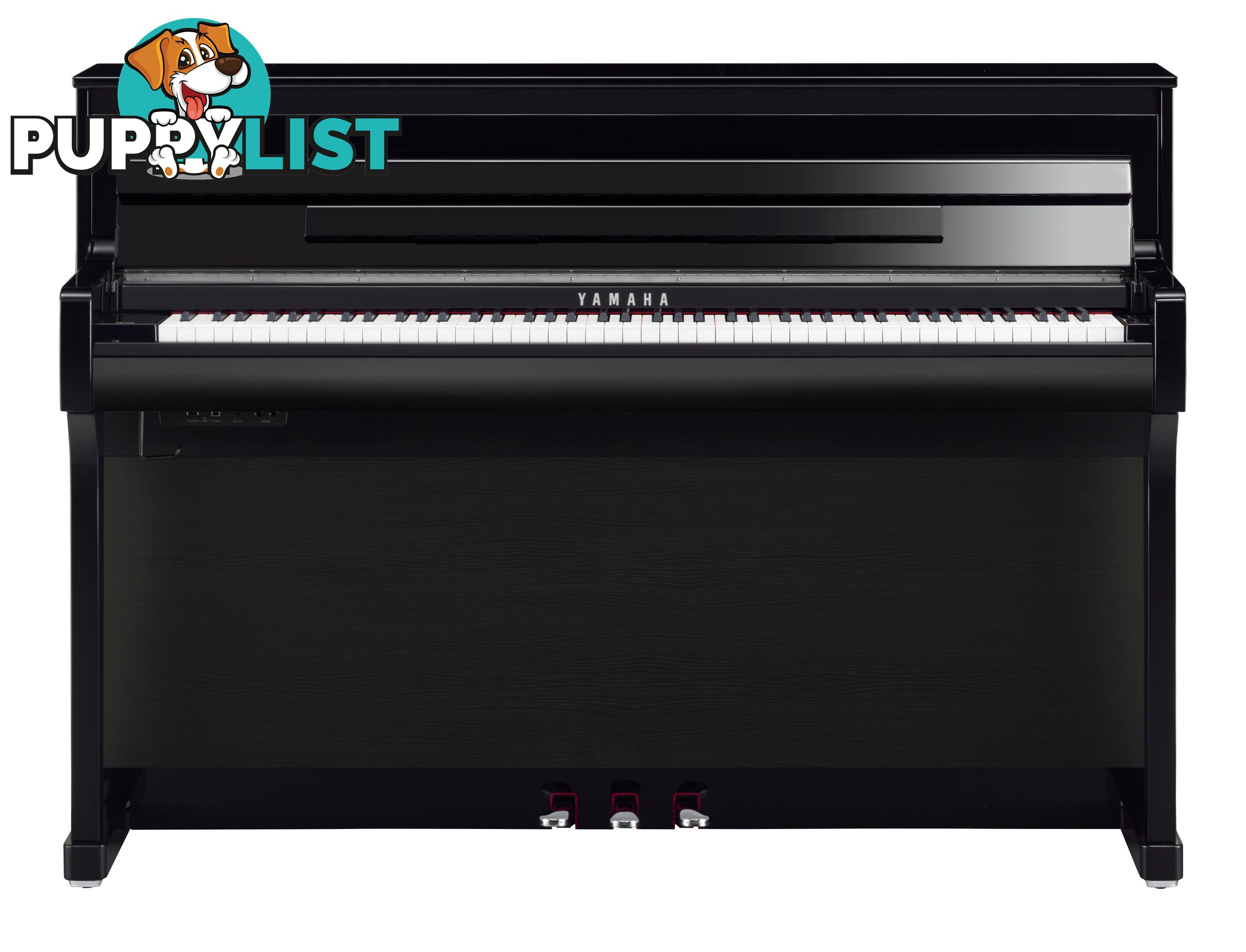 Yamaha Clavinova Digital Piano - CLP885 PE- Polished Ebony with Matching Bench