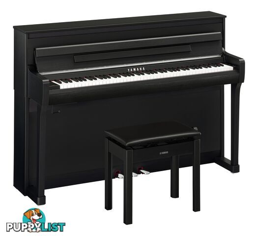 Yamaha Clavinova Digital Piano - CLP885 PE- Polished Ebony with Matching Bench