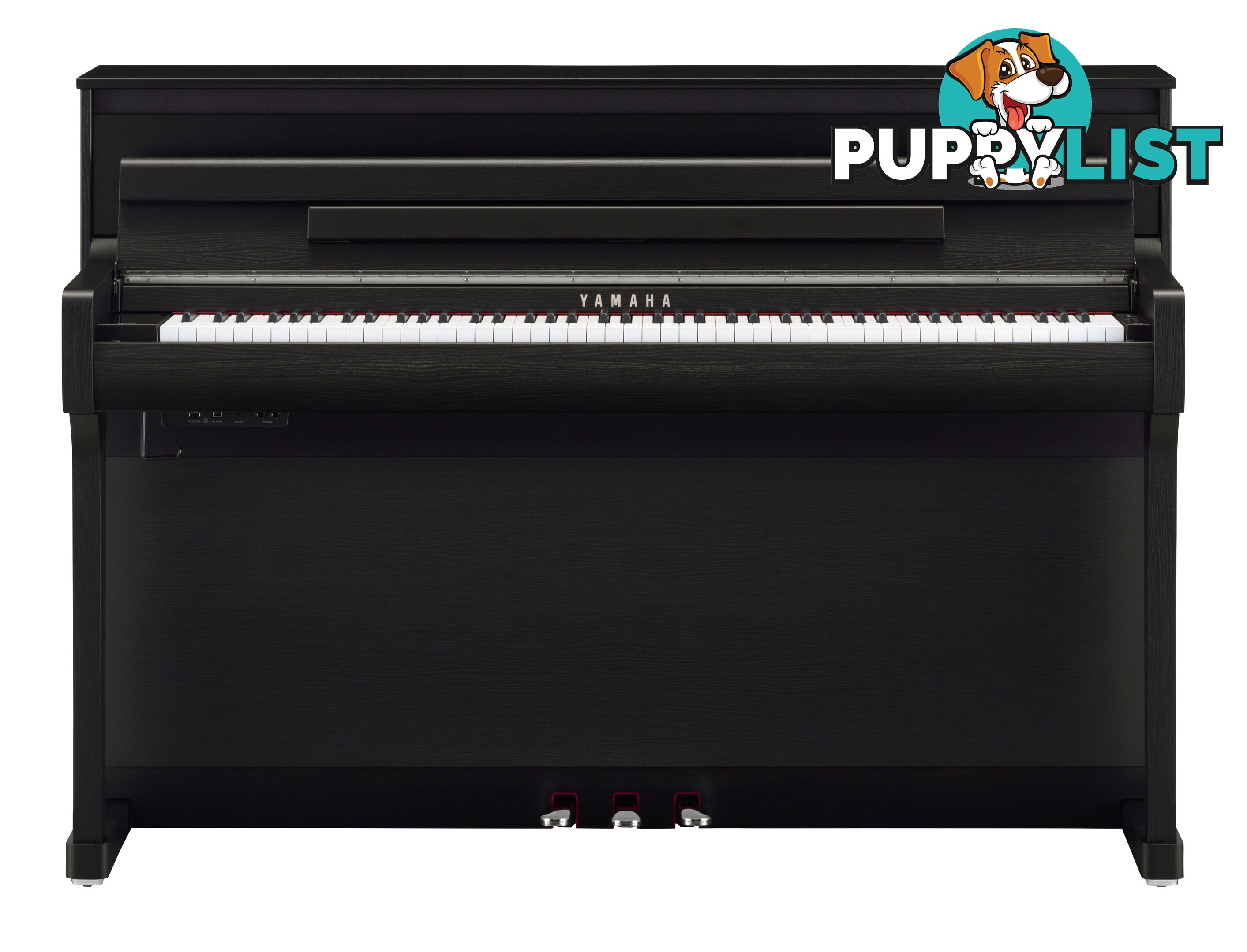 Yamaha Clavinova Digital Piano - CLP885 PE- Polished Ebony with Matching Bench