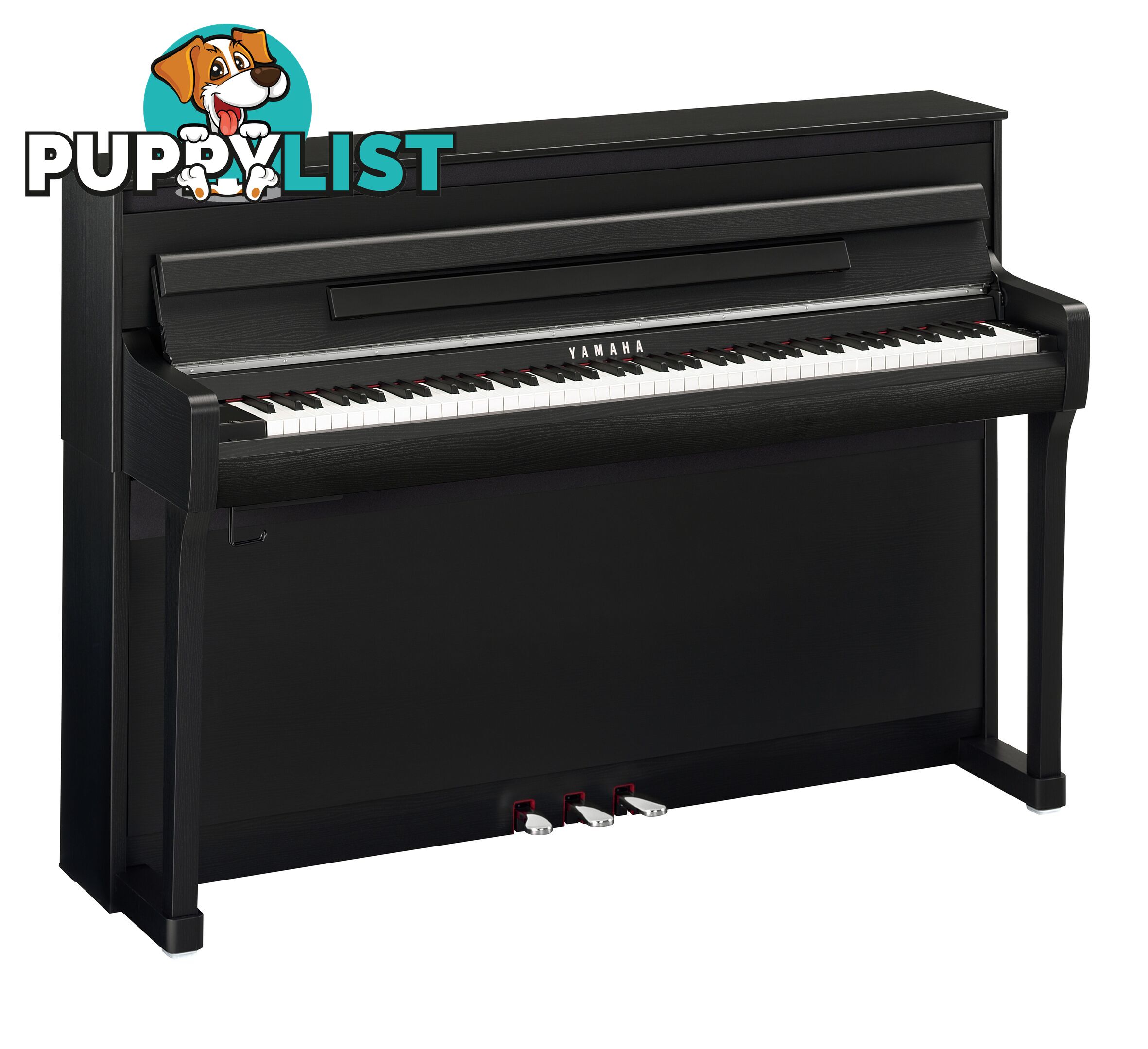 Yamaha Clavinova Digital Piano - CLP885 PE- Polished Ebony with Matching Bench