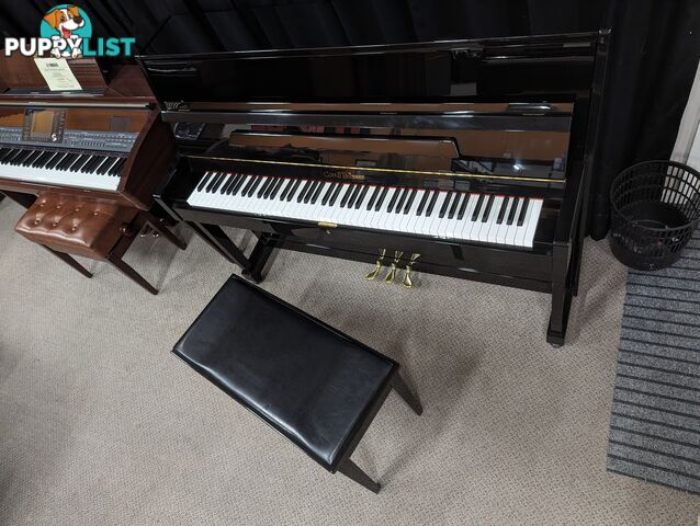 Gors & Kallmann 108cm Studio Upright Ebony Polished Piano