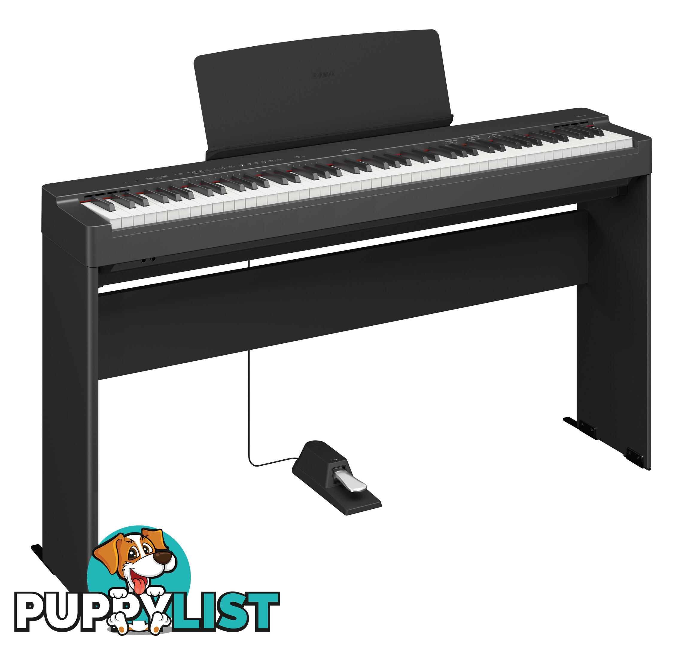 Yamaha P225 Black Portable Digital Piano