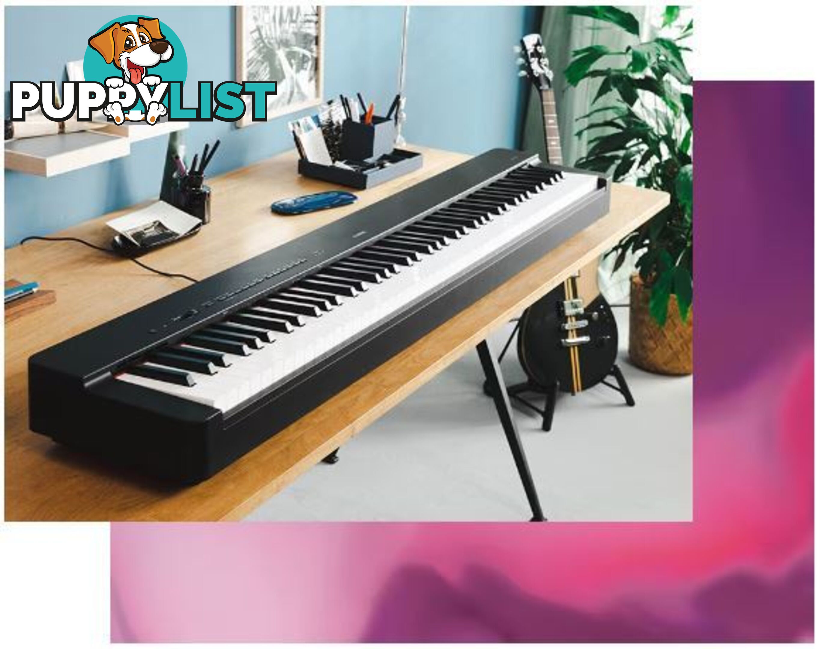 Yamaha P225 Black Portable Digital Piano