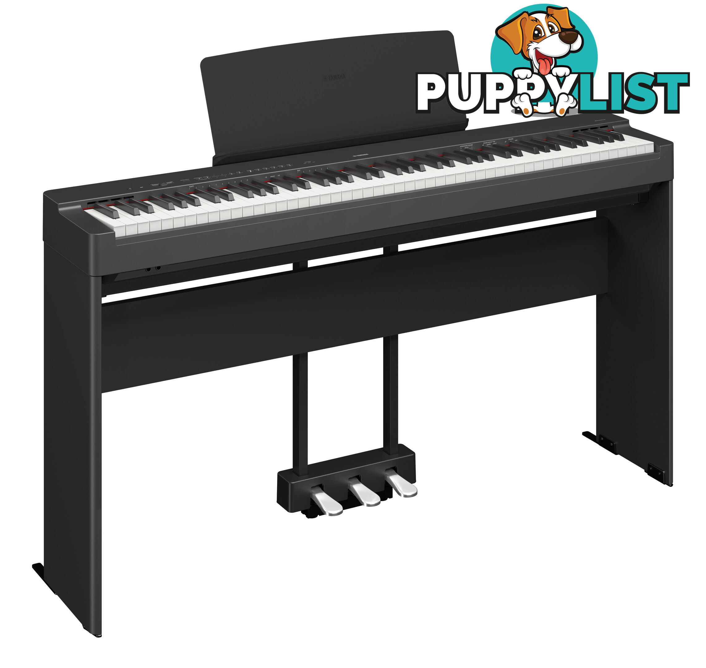 Yamaha P225 Black Portable Digital Piano