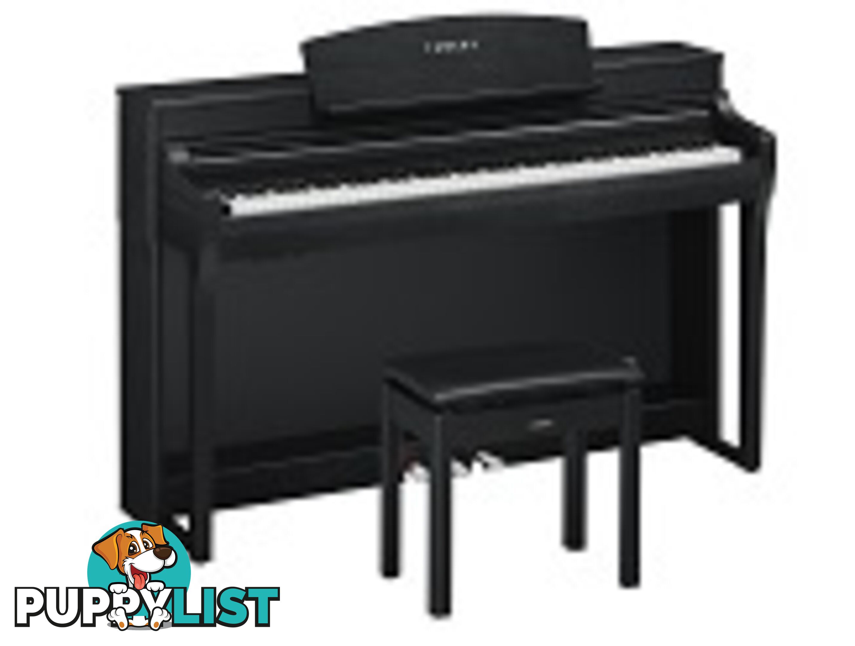 Yamaha Clavinova CSP-255 Digital Piano, Black 