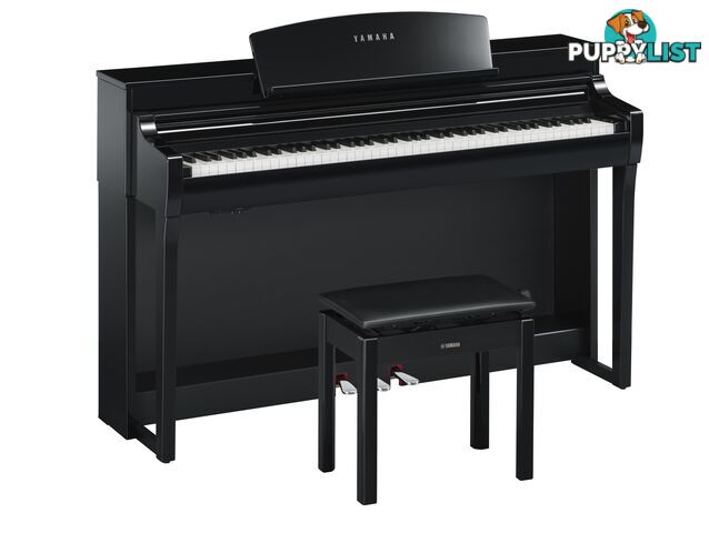 Yamaha Clavinova CSP-255 Digital Piano, Black 