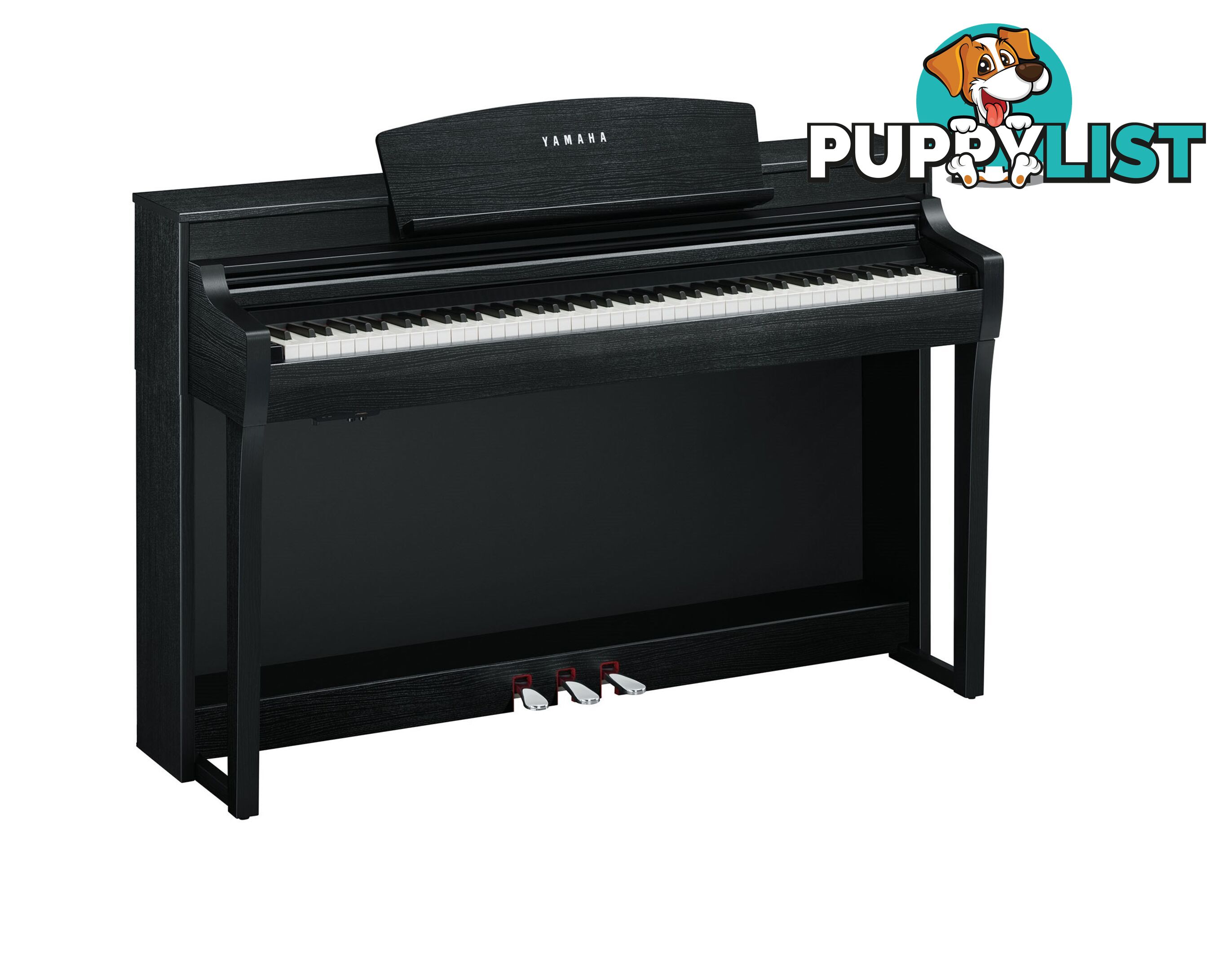 Yamaha Clavinova CSP-255 Digital Piano, Black 