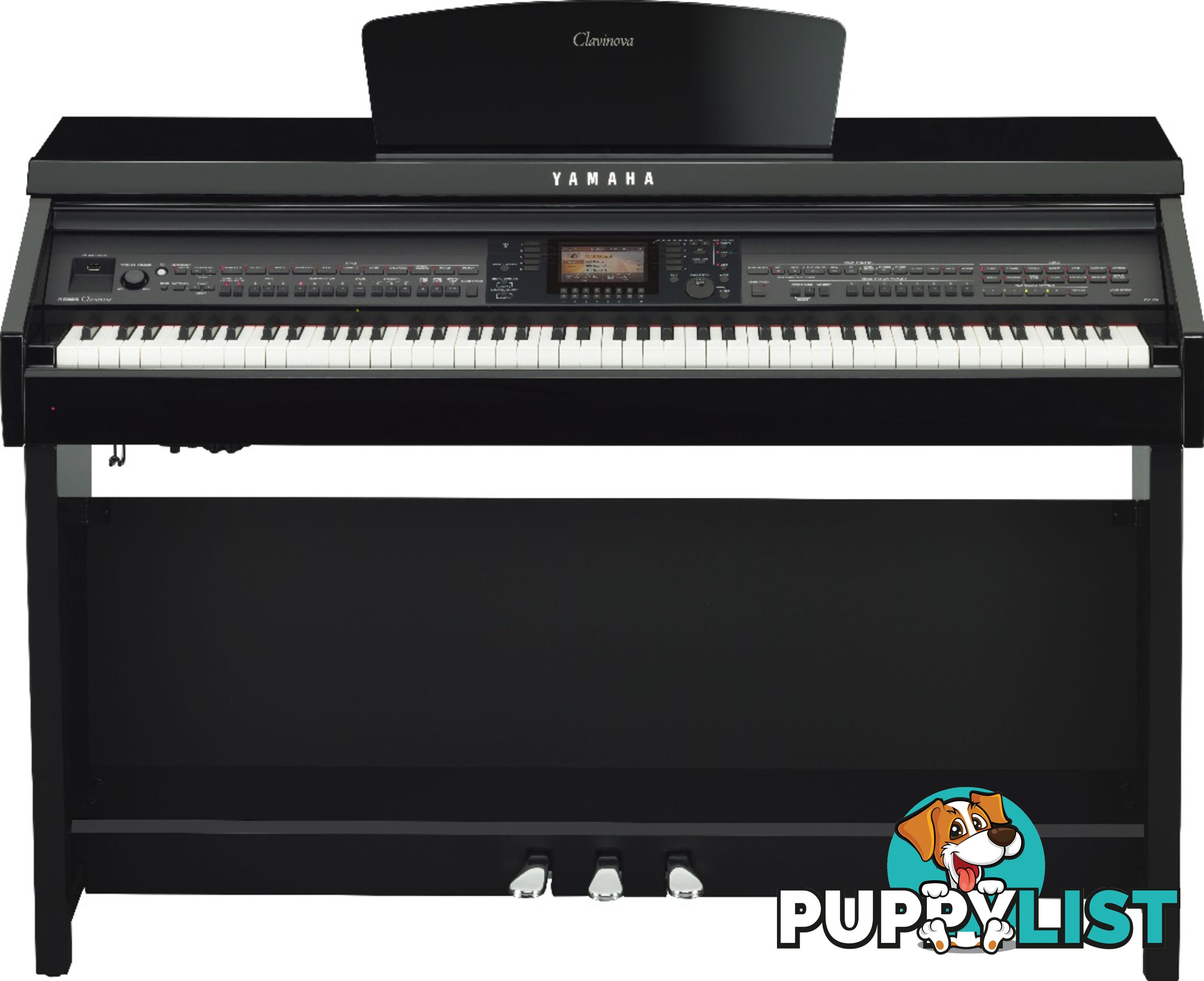 Yamaha Clavinova CVP701  Polished Ebony Digital Piano  CVP700 series