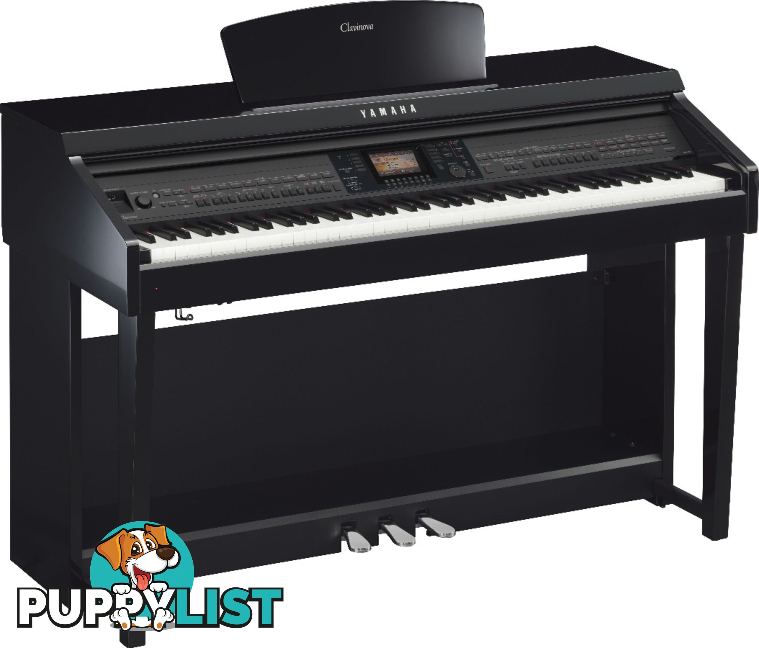 Yamaha Clavinova CVP701  Polished Ebony Digital Piano  CVP700 series