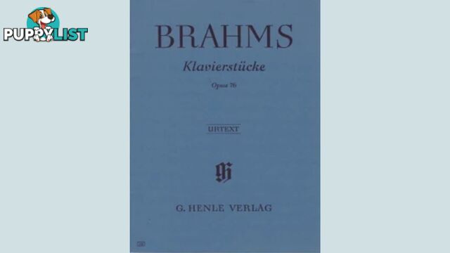 Brahms - Piano Pieces op. 76