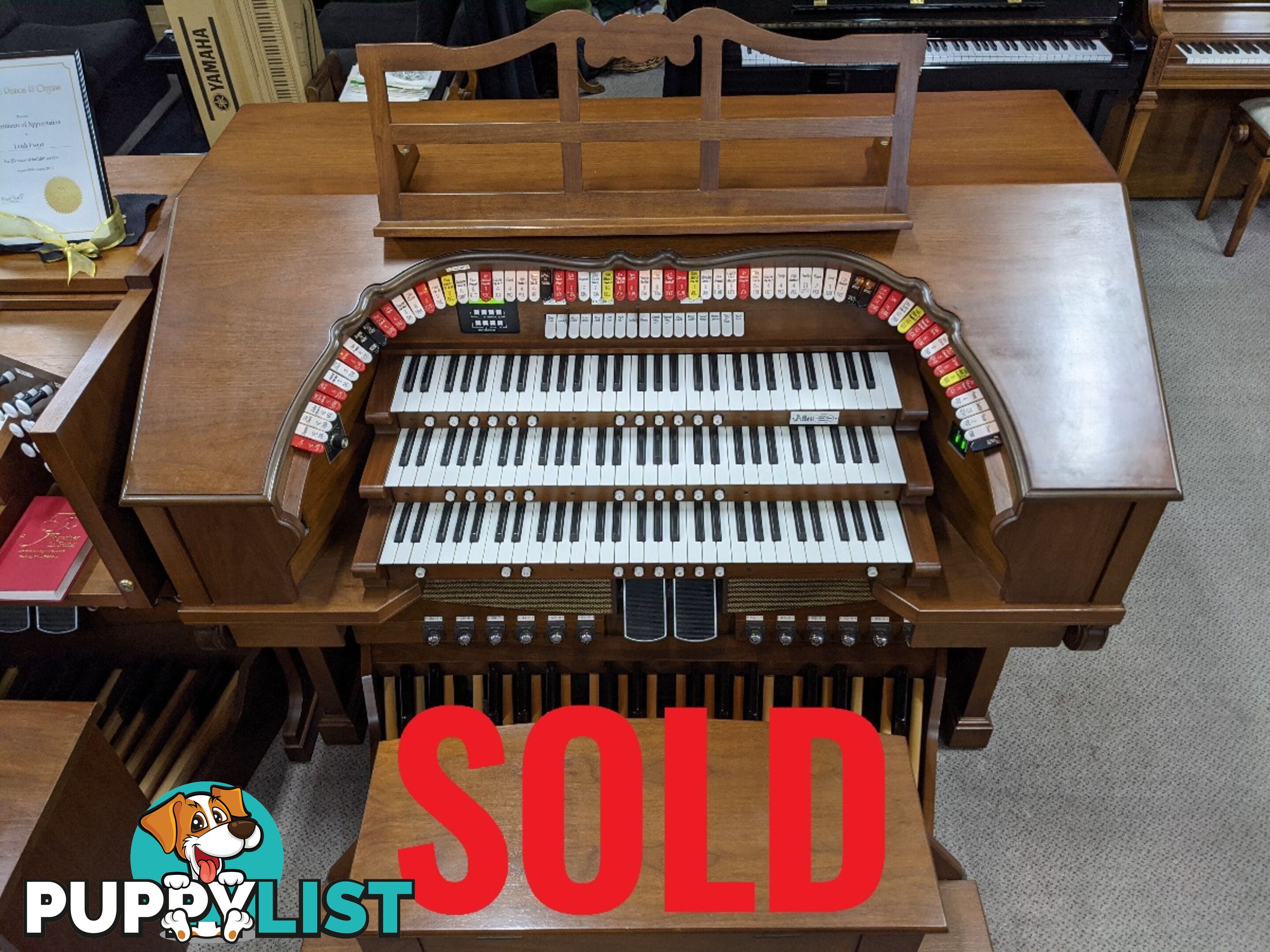 Allen 3 Manual Digital Organ  ~ SOLD ~ MDS-312 ~ Master Design Series