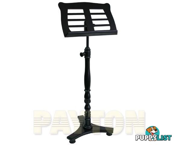 Black Wooden Music Stand  