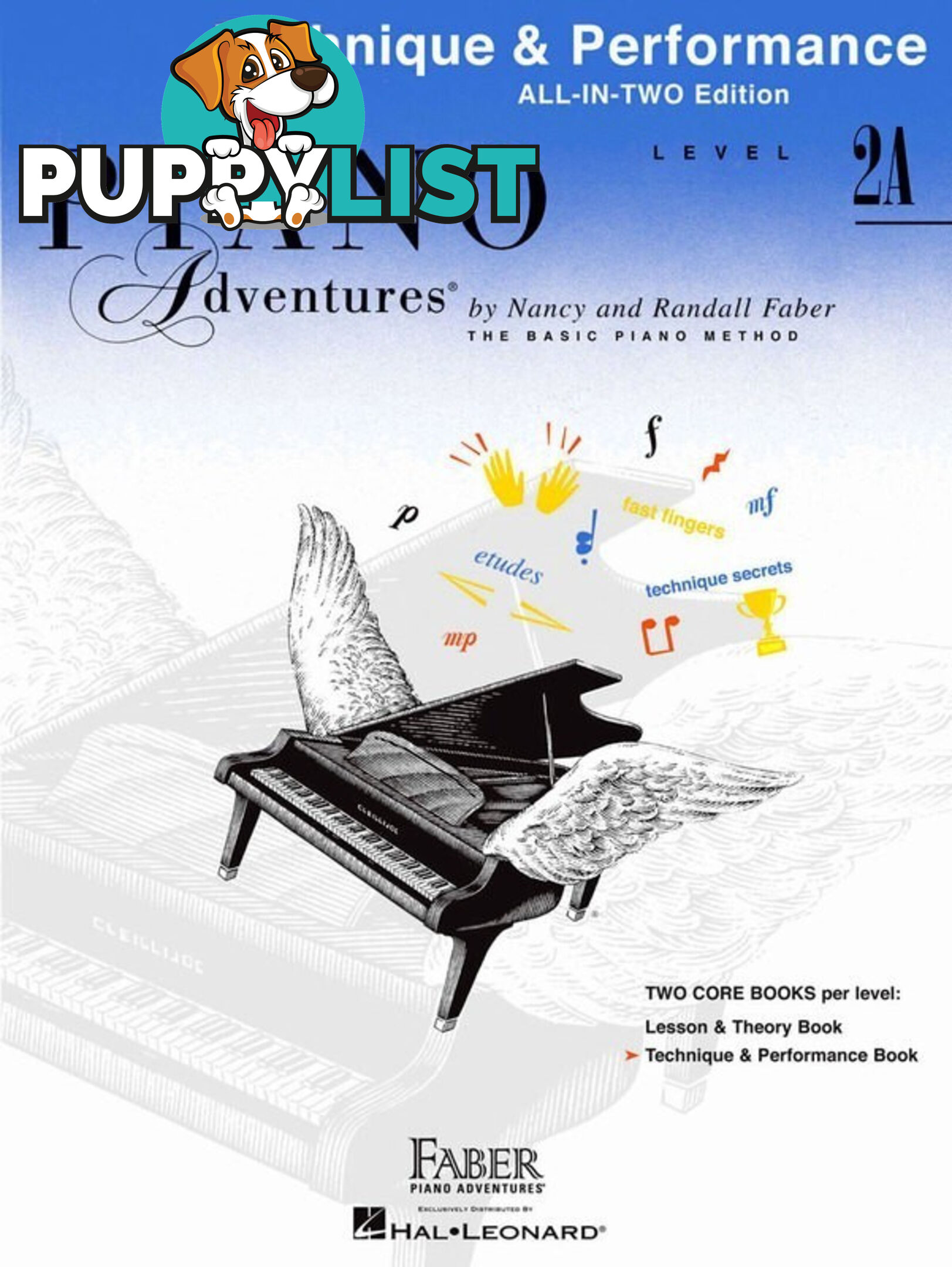 Piano Adventures All-In-Two Level 2A  Technique & Performance Book