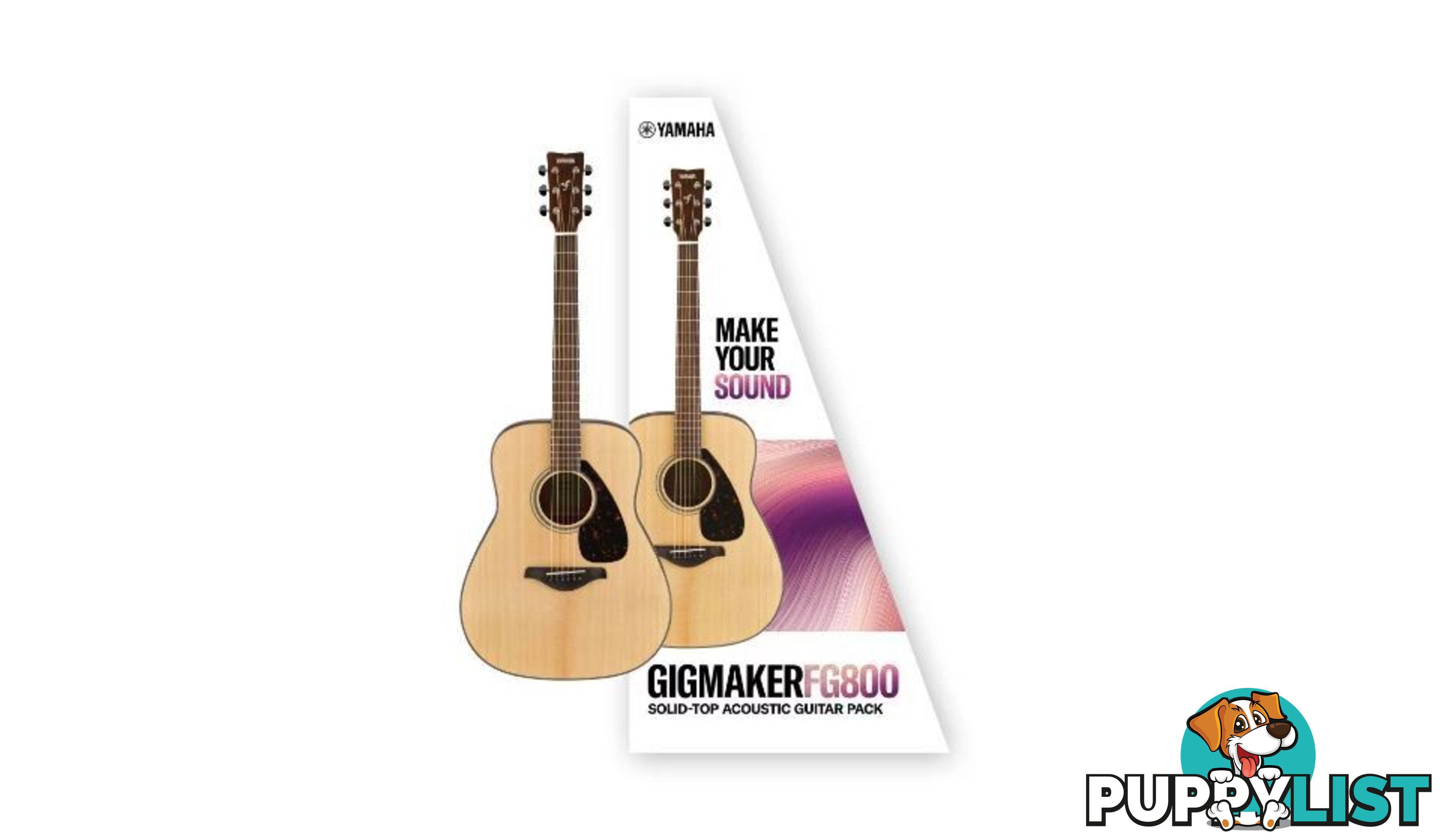 Yamaha Gigmaker 800M Acoustic Guitar Pack