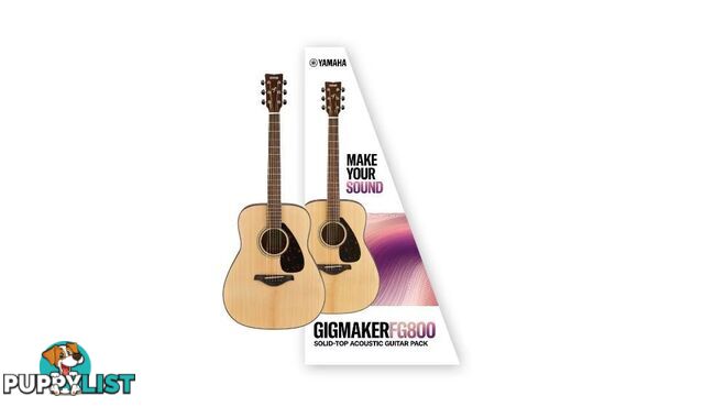 Yamaha Gigmaker 800M Acoustic Guitar Pack