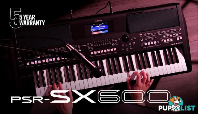 Yamaha  Arranger Workstations Keyboard ~The all new PSR-SX600