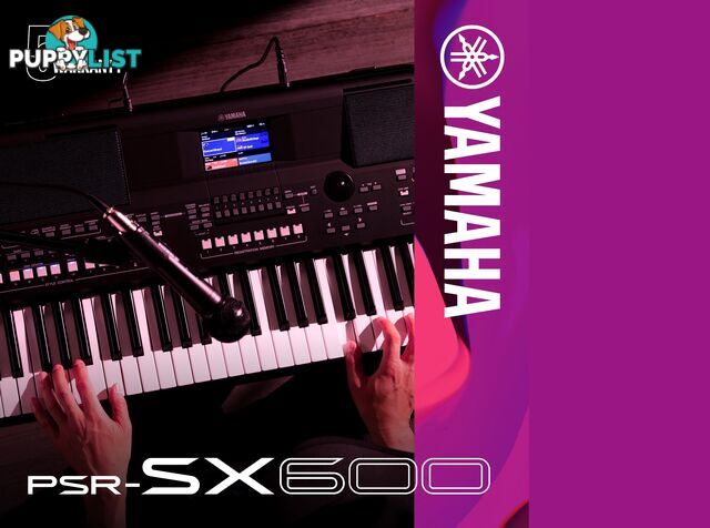 Yamaha  Arranger Workstations Keyboard ~The all new PSR-SX600