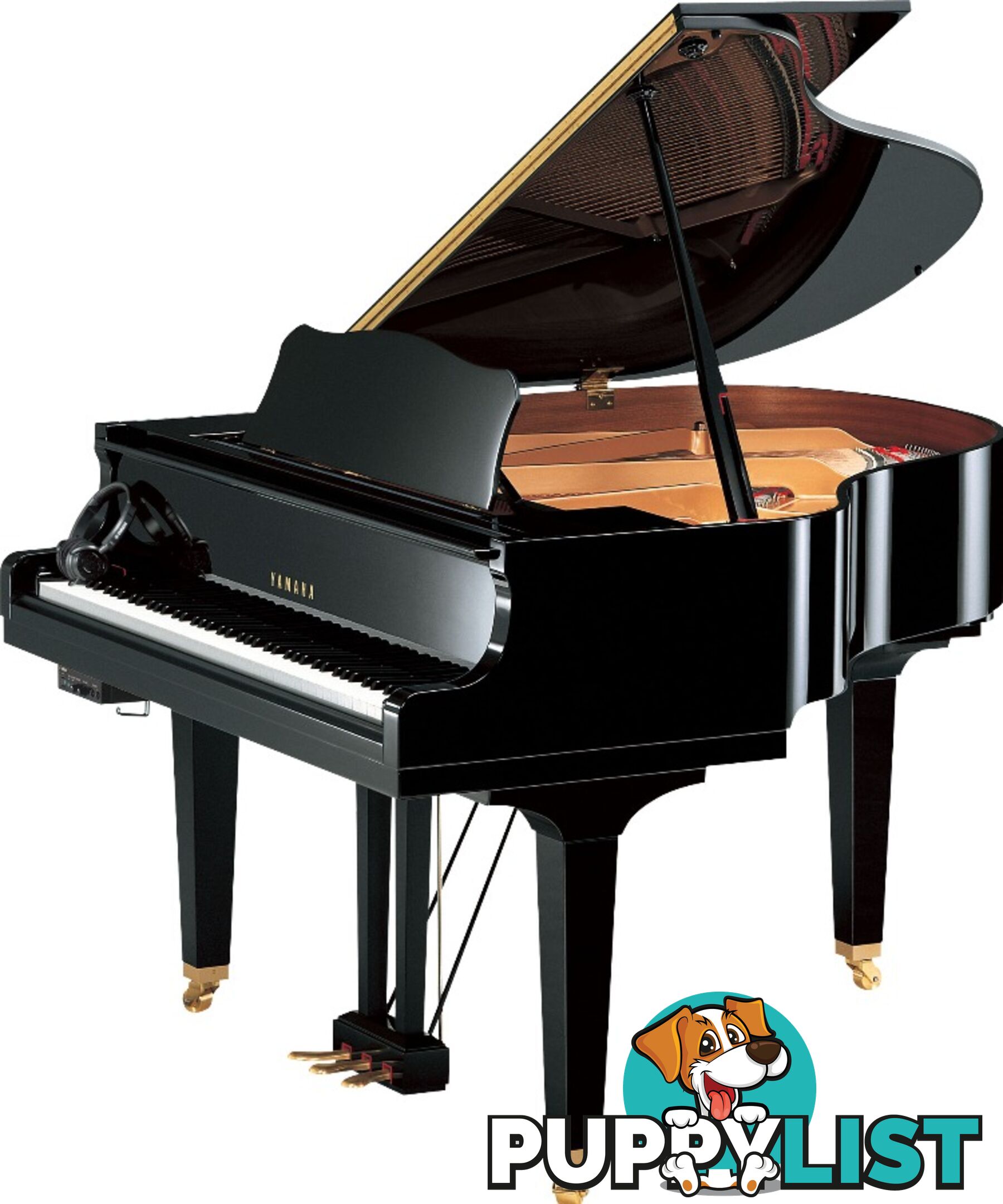  Yamaha Baby Grand Piano GB1K Ebony Polished 