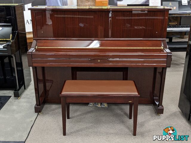 Yamaha U1 PMQ Acoustic Upright Piano Polished Mahogany