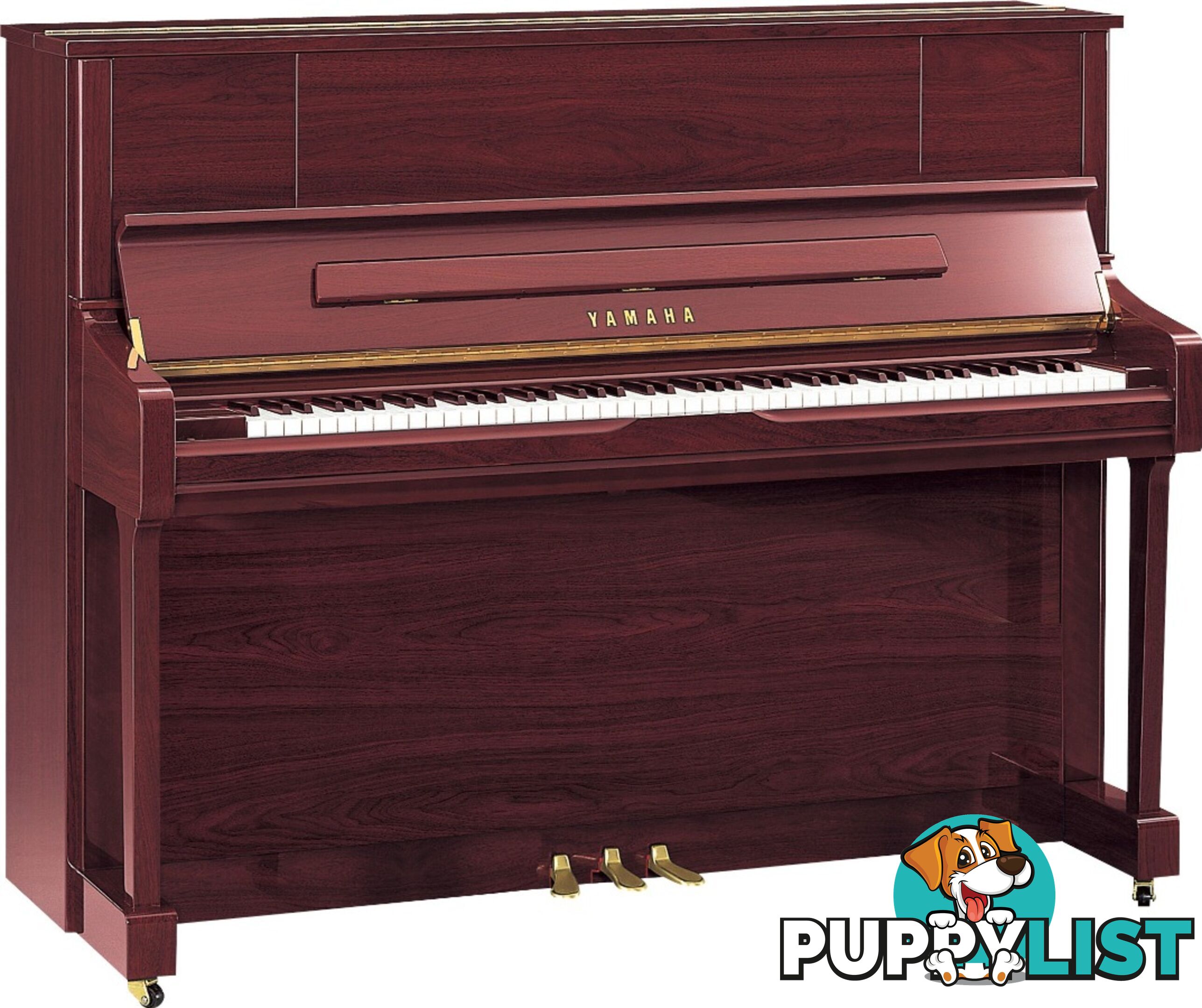 Yamaha U1 PMQ Acoustic Upright Piano Polished Mahogany